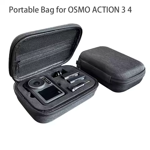 Mini Carrying Case Bag For DJI OSMO Action 3 4 Travel Bag Camera Accessories for DJI Osmo Action 4 3