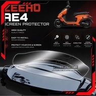 TINTED ZEEHO AE4 AE 4 SCREEN PROTECTOR TINTED ACCESSORIES ACCESSORY MODIFIED MODIFY