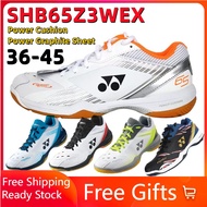 2024 New Yonex 65Z3 Badminton Shoes for Unisex Breathable Hard-Wearing Anti-Slippery Yonex Badminton