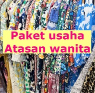 Paket usaha baju atasan wanita murah