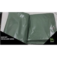 【READY STOCK】 LORRY CANVAS Nylon GradeA Light Flat Sheet Canvas Durable Sunproof Waterproof Lori Lor