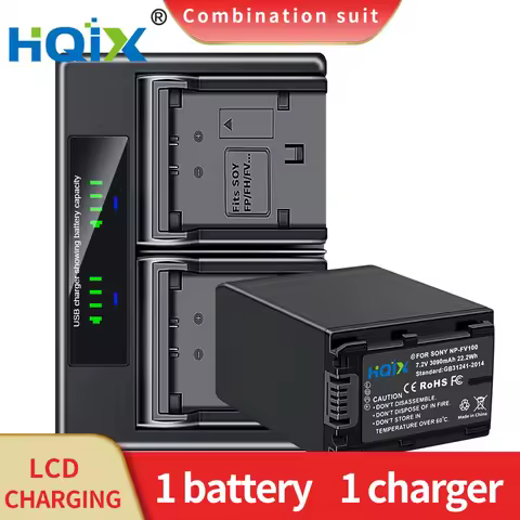 HQIX for Sony HDR-CX450 CX550 CX760E CX900E XR150E CX510E CX550E CX580E CX610E CX680 CX700E Camera N