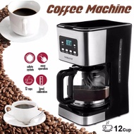 🚚 Ready To Ship 🚚220V 12 Cup Coffee Machine Suitable For Espresso Cappuccino Latte Semi-Automatic St