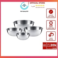 Set of 4 WMF Gourmet mixing bowls