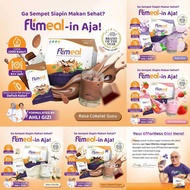 1 BOX FLIMEAL MEAL REPLACEMENT CONTAINS 12 SACHETS by FLIMTY - FLIMEAL MILK CHOCOLATE - FLIMEAL TARO