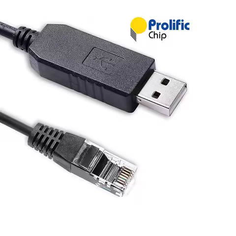 Prolific USB Programming Cable PL2303GT USB RS232 to RJ45 8P8C for Tait TM8000 TM8100 TM8200 TM9100 