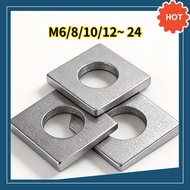 GB853 316 Stainless Steel Square Washer Flat Washer for Corner Channel Steel M6M8M10M12~ M24【DX-TH】
