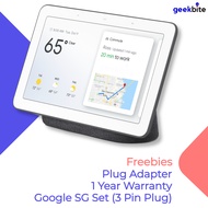 ✅ GeekBite Google SG Authorized Nest Hub 2nd Gen (Latest Google SG Sets With 12 Months Warranty/SG Plug)