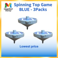 [Mentor Shop] Value Pack! 3 Blue Spinning Tops + Free Rope – Lowest Price Guaranteed!