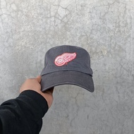 Topi Caps Unisex Pria Wanita Detroit Redwings NHL Original