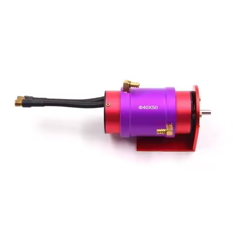 FATJAY RC Hobby 4082-1600KV 2000KV Water Cooling Brushless Motor 6S Battery with Water-cooling Jacke