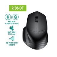 Chuột bluetooth Robot M350 chuột kết nối không dây bluetooth và usb chuyển đổi linh hoạt thiết kế tĩ