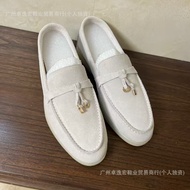 fgf Cowhide Loafers - Women’s Genuine Leather Thick Sole Flats