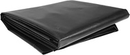 Pond Liner Foldable Durable Rubber Black Pond Tarps Pond Skins for Ponds Streams Fountains Waterfall