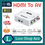 HDMI To AV RCA Converter HDMI2AV/ HDMI2AV Mini/