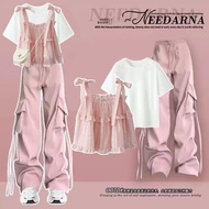 Dopamine Set 2024 - Cool Tops & Work Pants | Stylish Outfit