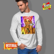 Erykah Badu Long Sleeve T-Shirt 100% Cotton Combed 30s