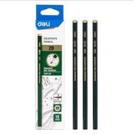 Deli 2B Scribble Graphite Pencil EC88-2B (1 pack contains 12 pcs) Deli Graphite Pencil 2B Pencil/