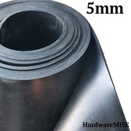 Neoprene Rubber Sheet 5mm x 1.2mtr x 5mtr Chloroprene rubber CR Rubber Sheet Smooth Surface Black