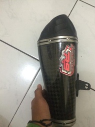 Knalpot R9 Austin Titanium ninja 250fi