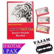 10Pcs QUICKTIGER Razor / Tiger Razor / Razor Refill