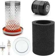 Air Filter & Guide Cage Cap Oil Filter For Yamaha Grizzly 350 400 450 Bruin 350 Kodiak 400 450 Wolve