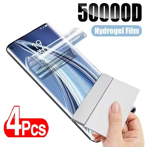 4Pcs High Definition Screen Protector For Oppo A56s A60 A58 A58x A57e A57s A57 5G 4G Hydrogel Film