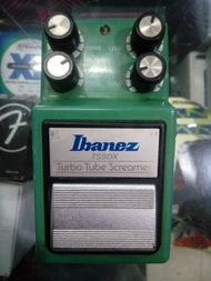 EFFECT GITAR IBANEZ TS9DX TURBO TUBE SCREAMER BEKAS