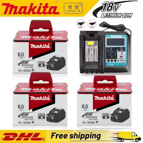 Makita 18V battery for Makita tool operation 18650 rechargeable battery Makita 18V tool battery repl