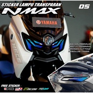 CODE 05 NMAX TURBO/NEO MOTORCYCLE LIGHT EYEBROW VARIATION STICKER - NMAX TURBO/NEO MOTORCYCLE LIGHT 