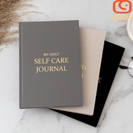 GLENES Gratitude Journal, A5 Cloth Cover Five-minute Journal, Journal Notebooks Gratitude Diary Engl