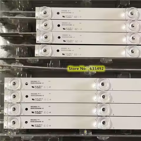 LED Strip For 4C-LB5504-HR13J 4C-LB5505-HR03J TOT-55D2900-4X4+4X5-3030C 55M1A 55K2U B55A658U B55A858