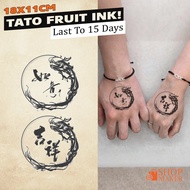 Fruit Ink Temporary Tattoo Sticker Long Lasting Temporary Tattoo Lasts 15 Days 652