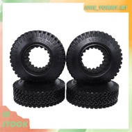 [99MY]4Pcs RC 1:10 Crawler Beadlock Wheels Tire 1.9 Inch  Tire 98mm Tyre for RC Car Truck Axial SCX1