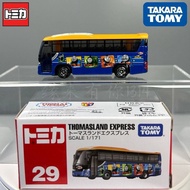 Japan TAKARA TAKARA Red White Box No. 29 Thomas Theme Bus Alloy Simulation Model Car Toy I