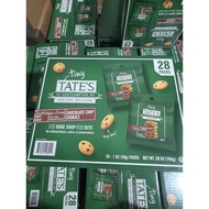 ( USA ) LARGE BOX OF 28 PACKAGES Choco Chips Tiny Tate's USA Costco 28G - Choco Chips Tate’s Cookies