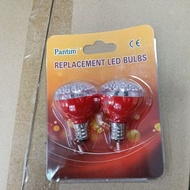 pantin replacement led bulbs e12 color red
