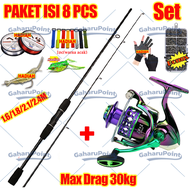 COD Pancing 1 Set Lengkap Kuat Jorang Pancing Kuat 50kg Joran Set Lengkap Set Alat Pancing Murah 1.6