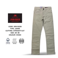 JOHN RIDER 505 JEANS STRAIGHT CUT STRERCHABLE JEANS 505-21235