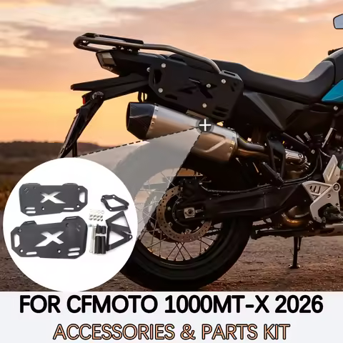 For CFMOTO 1000MT-X 1000MTX Motorcycle Saddlebag Side Box Bracket 1000 MT-X 3D Airflow Seat Cover Lu