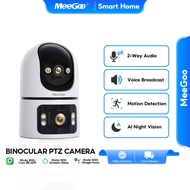 MeeGoo Dual Lens Indoor Camera WiFi  Home Security IP CCTV Night Vision AI Detection  Human Tracking