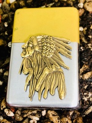 Emblem Thổ dân dán Zippo