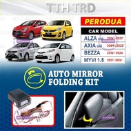 Perodua Bezza Alza Myvi Axia Auto Flip Auto Folding Side Mirror Cover PNP System