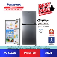 Panasonic 2 Door Inverter Fridge 262L NR-TV261APSM Top Freezer Refrigerator