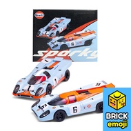 Sparky YCOMBO64010 Gulf Porsche 917 #1 & #6 (1/64)
