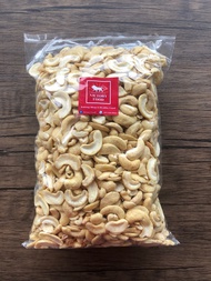 เม็ดมะม่วงหิมพานต์ ซีก (ดิบ) Raw Half Cashew Nuts (WS240) 1000g