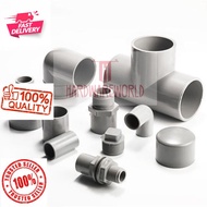 20MM 3/4" PVC FITTING ELBOW ,SOCKET ,TEE,PLUG,END CAP,TANK CONNECTOR,AND ...