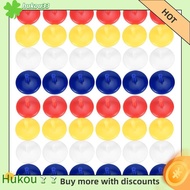 hukou50 PCS Golf Ball Marker 18mm Random Color
