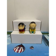 Bulk Cargo   Shin-chan and Doraemon Sitting Pose Figurine Model