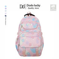 Dodo Female Student Backpack Large Light Capacity Printed Fashion Multi-Purpose School Bag B7121
